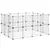 vidaXL cage pour animaux de compagnie Acier vidaXL cage pour animaux de compagnie Acier