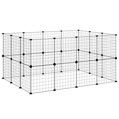 vidaXL cage pour animaux de compagnie Acier vidaXL cage pour animaux de compagnie Acier