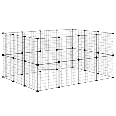 vidaXL cage pour animaux de compagnie Acier