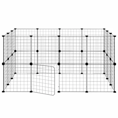 vidaXL cage pour animaux de compagnie Acier
