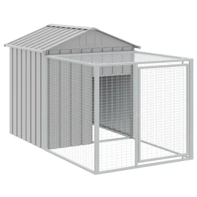 vidaXL cage à poules Acier