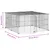 vidaXL cage pour animaux de compagnie Acier