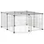 vidaXL cage pour animaux de compagnie Acier vidaXL cage pour animaux de compagnie Acier