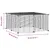 vidaXL cage pour animaux de compagnie Acier
