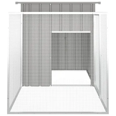 vidaXL cage pour lapins Acier