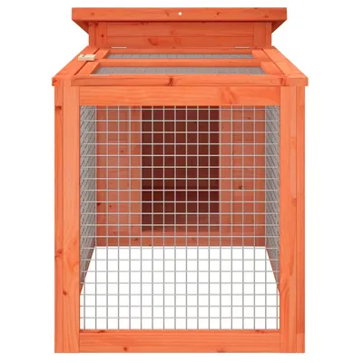 vidaXL clapier Bois de pin