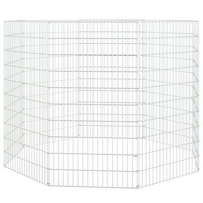vidaXL enclos pour animaux Fer