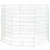 vidaXL enclos pour animaux Fer vidaXL enclos pour animaux Fer