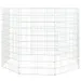 vidaXL enclos pour animaux Fer