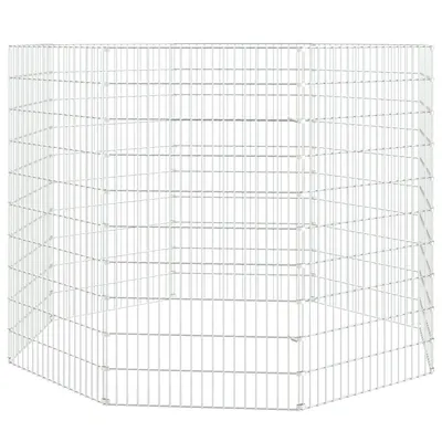 vidaXL enclos pour animaux Fer