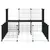 vidaXL cage pour animaux de compagnie Acier