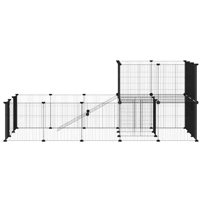 vidaXL cage pour animaux de compagnie Acier