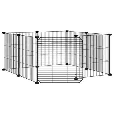 vidaXL cage pour animaux de compagnie Acier vidaXL cage pour animaux de compagnie Acier