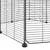 vidaXL cage pour animaux de compagnie Acier