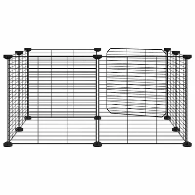 vidaXL cage pour animaux de compagnie Acier