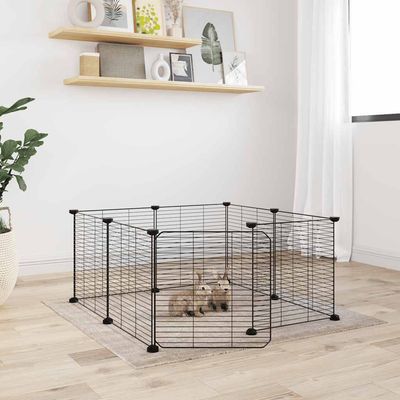 vidaXL cage pour animaux de compagnie Acier