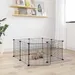 vidaXL cage pour animaux de compagnie Acier