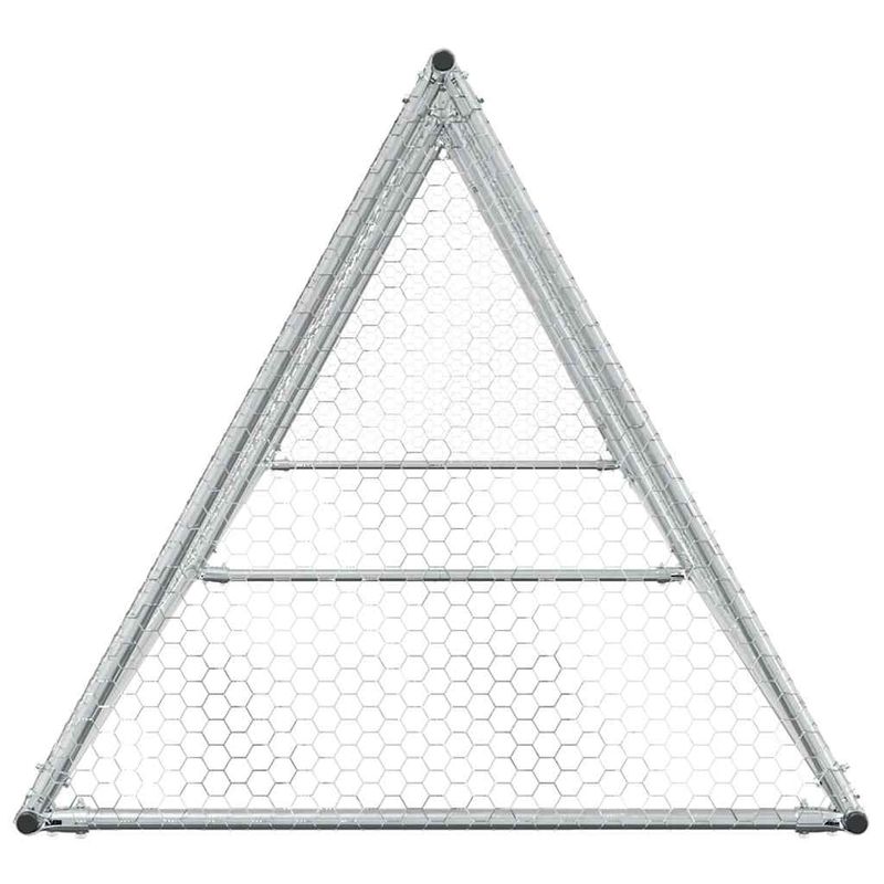 vidaXL cage à poules Acier