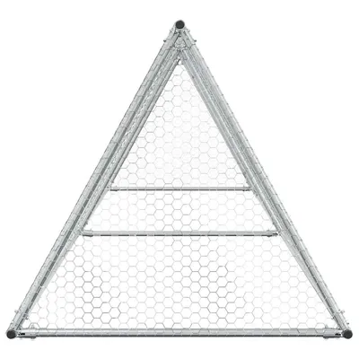 vidaXL cage à poules Acier