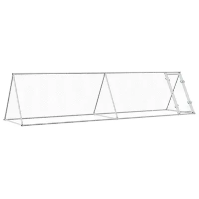 vidaXL cage à poules Acier