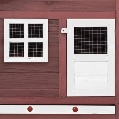 vidaXL poulailler Bois