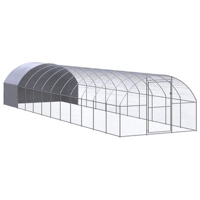 vidaXL poulailler Acier