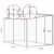 vidaXL cage pour chat Acier vidaXL cage pour chat Acier