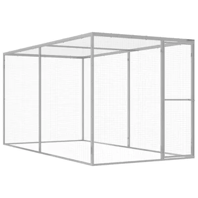 vidaXL cage pour chat Acier