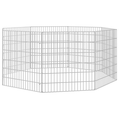 vidaXL enclos pour animaux Fer