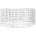 vidaXL enclos pour animaux Fer