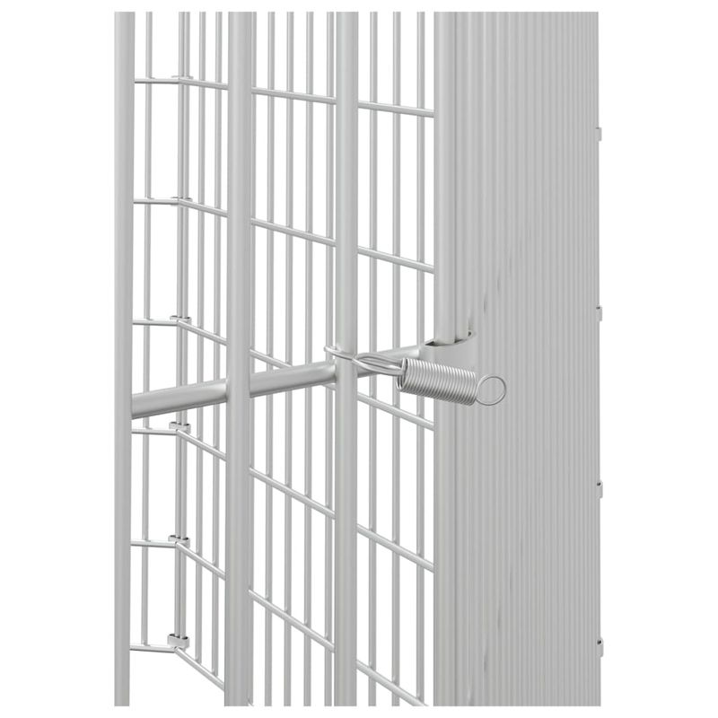 vidaXL enclos pour animaux Fer