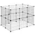 vidaXL cage pour animaux de compagnie Acier