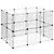 vidaXL cage pour animaux de compagnie Acier vidaXL cage pour animaux de compagnie Acier