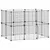 vidaXL cage pour animaux de compagnie Acier
