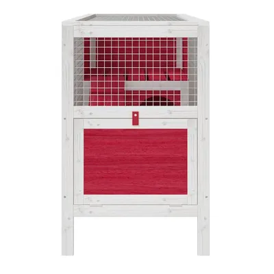 vidaXL clapier Bois de pin