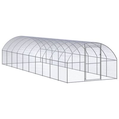 vidaXL poulailler Acier