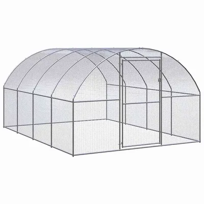 vidaXL poulailler Acier vidaXL poulailler Acier
