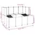 vidaXL cage pour animaux Polypropylène