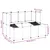 vidaXL cage pour animaux Polypropylène