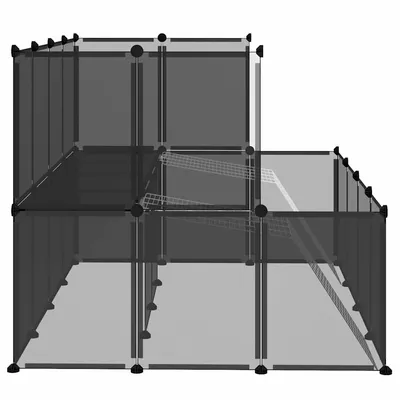 vidaXL cage pour animaux Polypropylène