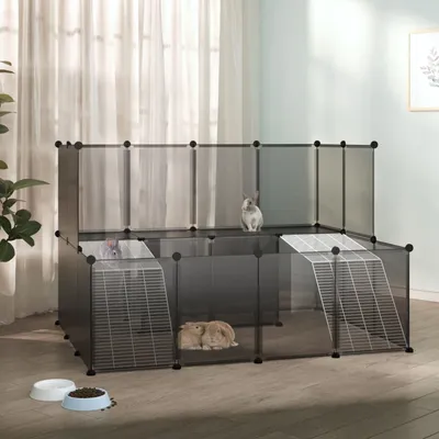 vidaXL cage pour animaux Polypropylène