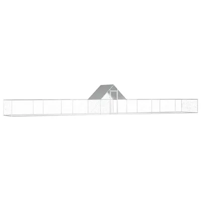 vidaXL poulailler Acier