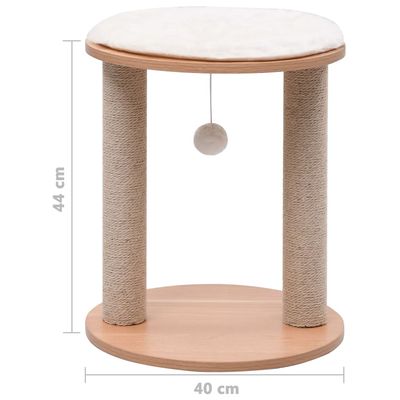 vidaXL arbre à chat MDF