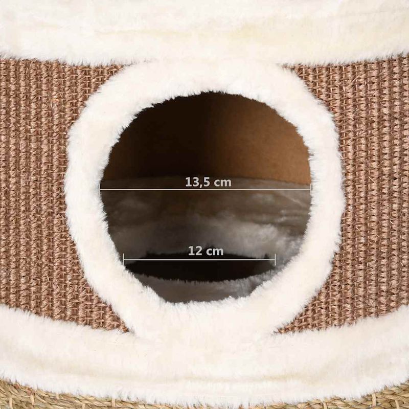 vidaXL baril de chat Jonc de mer / Algue