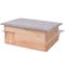 vidaXL maison de hérisson Bois 1 Piece