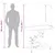 vidaXL Table de toilletage Acier inoxydable vidaXL Table de toilletage Acier inoxydable