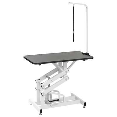 vidaXL Table de toilletage Acier inoxydable