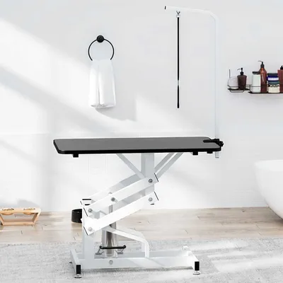 vidaXL Table de toilletage Acier inoxydable vidaXL Table de toilletage Acier inoxydable