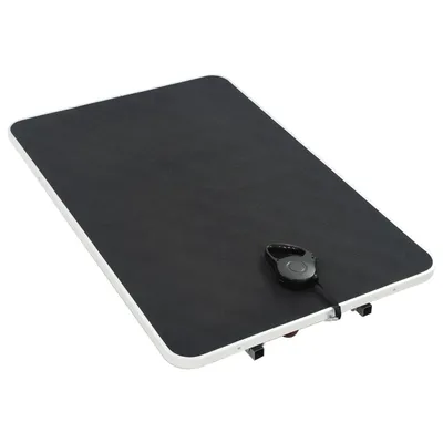 vidaXL Table de toilettage Acier inoxydable