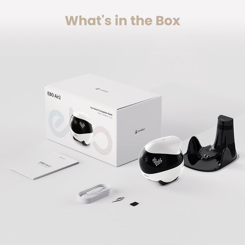 EBO Air 2 – Le compagnon robotisé intelligent pour votre maison